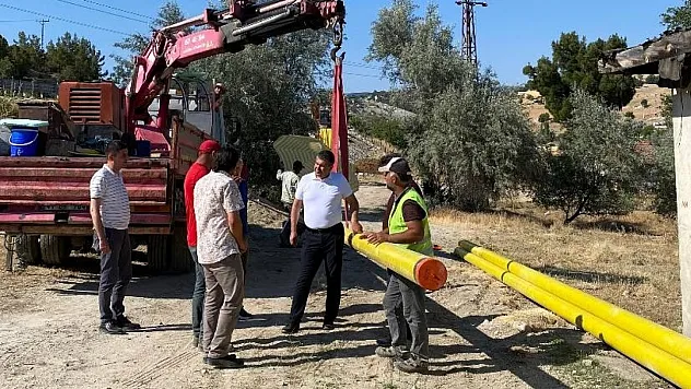 Hacıbaba Mahallesinde Doğalgaz Çalışmaları Başladı
