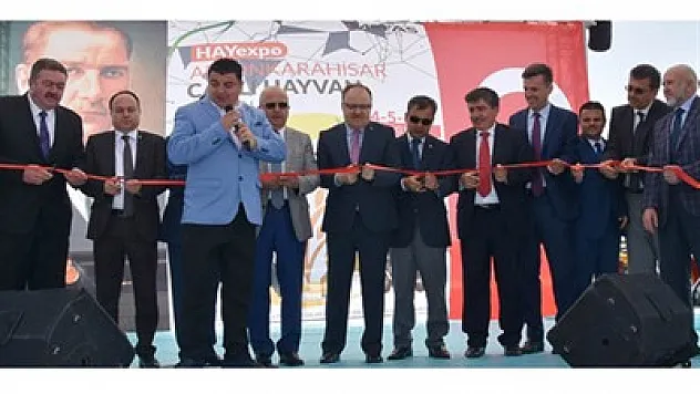 HAYEXPO Canlı Hayvan Fuarı açıldı
