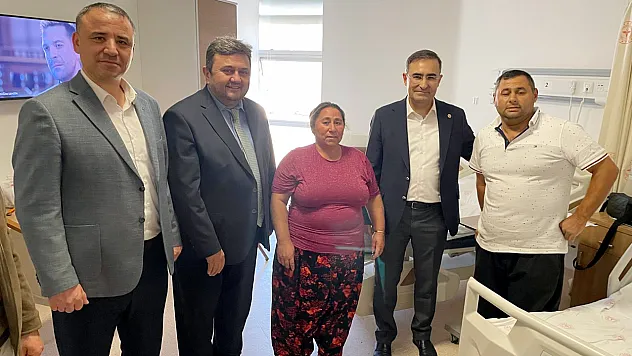 Hekim Milletvekili Yangınzedeyi Kurtardı