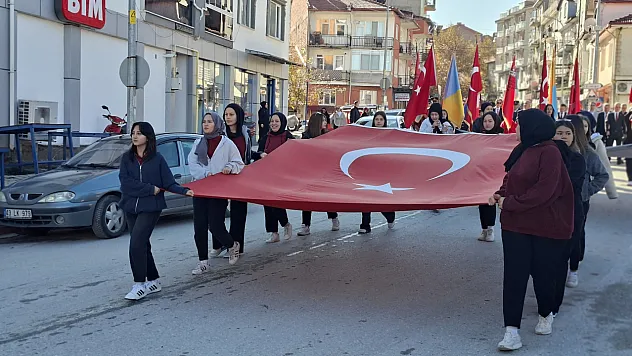 Hisarcık'ta 'Cumhuriyet Yürüyüşü'
