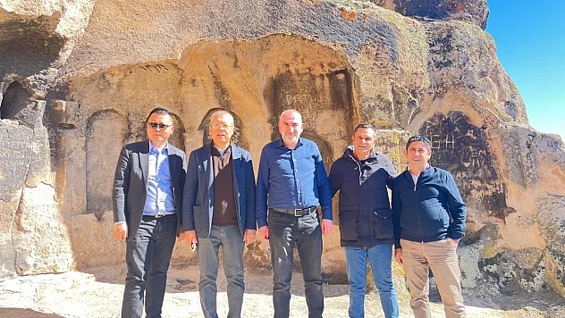 İhsan Beşer Davet Etti, Üst Düzey Çin Heyeti Afyon'a Geldi