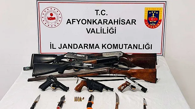İki Köye Kaçak Silah Baskını