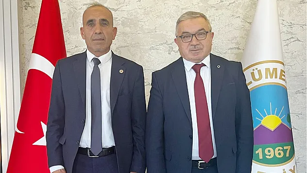 İki MHP'li Başkan Bir Araya Geldi