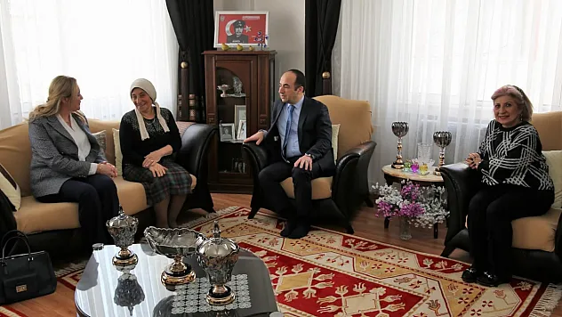 İl Emniyet Müdürü Yılmaz, Şehit Ailelerini Ziyaret Etti