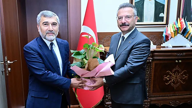 İl Müftüsü Gül, Vali Aksoy'u Ziyaret Etti