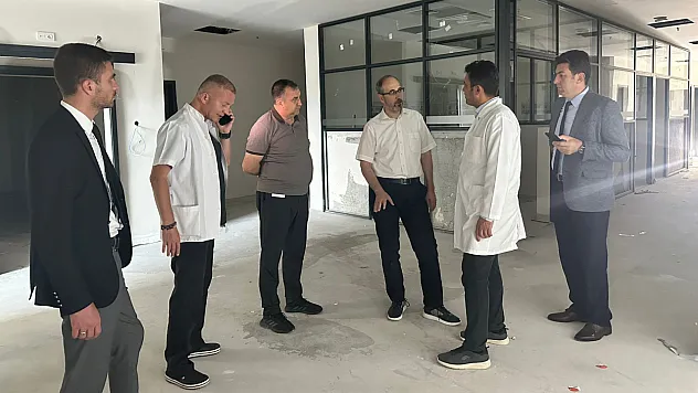 İl Sağlık Müdürlüğünden Üniversite Hastanesine Ziyaret