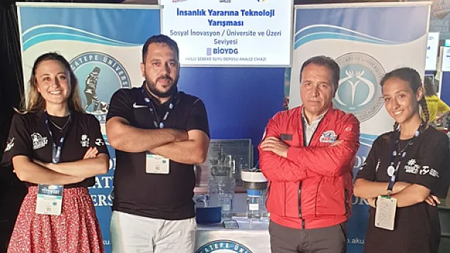 İlk tez TEKNOFEST yarışlarına katılan BioYDG takımı ilk 10'da