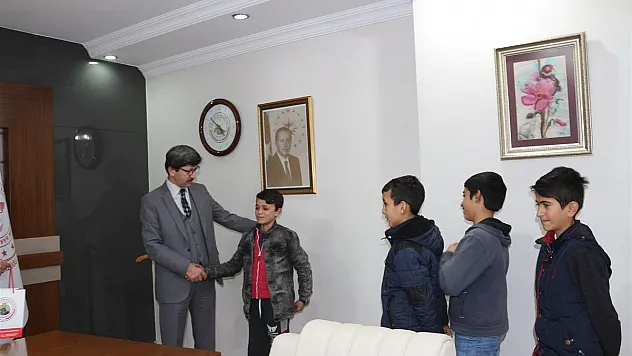 İmam Hatip öğrencilerinden sürpriz ziyaret