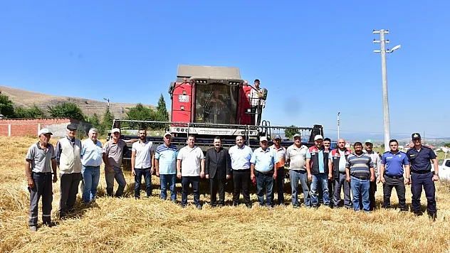 İnönü’de tarımsal faaliyetlerin kazasız geçmesi için kurban kesildi