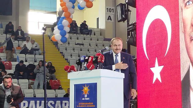 'İnşallah Afyon'da Tekrar Destan Yazacağız'
