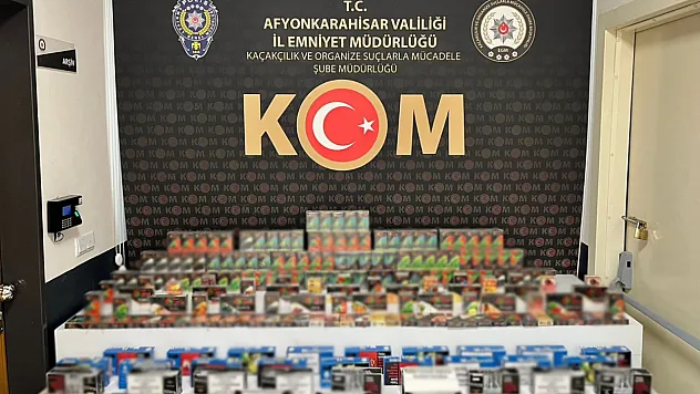İş Yeri Ve Depoda Kaçak Tütün Ele Geçirildi