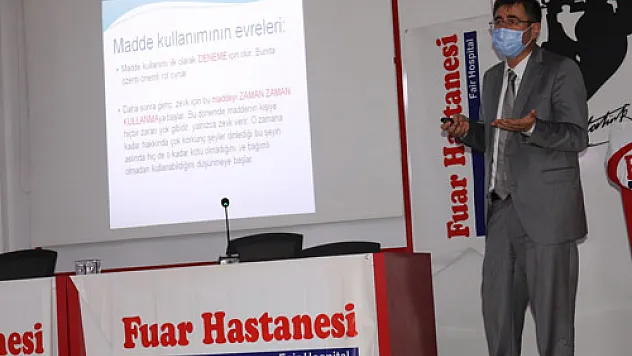 İscehisar'da uyuşturucuyla mücadele semineri verildi