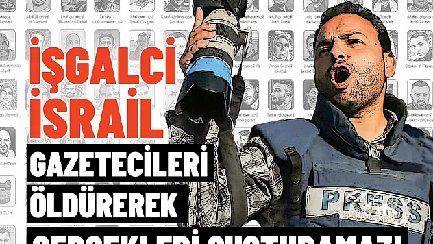 İsrail'in Vahşeti 'Gazzete' ile Haykırıldı