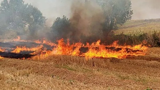 İtfaiye’den anız yangını uyarısı