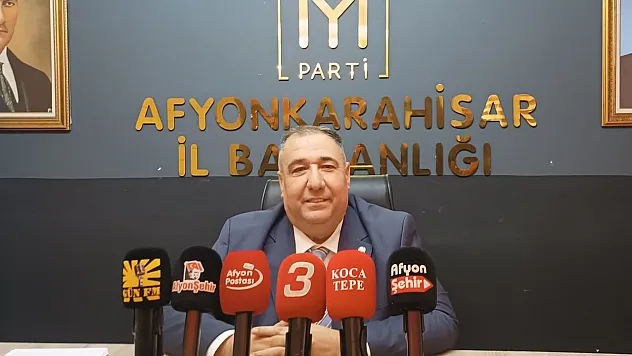 İYİ Parti'den Vali Yiğitbaşı Ve Güvenlik Güçlerine Teşekkür