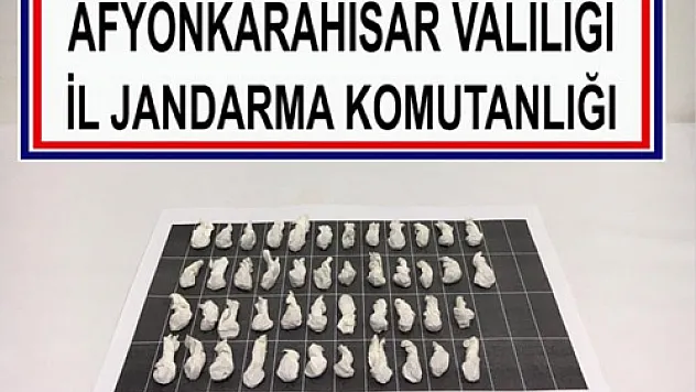 Jandarma'dan  uyuşturucu operasyonu