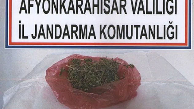 Jandarmadan  uyuşturucu operasyonu