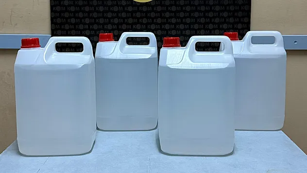 Kaçak Alkole Dikkat! Afyon Polisi Ele Geçirdi