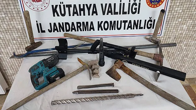 Kaçak Kazı Operasyonunda 9 Şüpheli Gözaltına Alındı