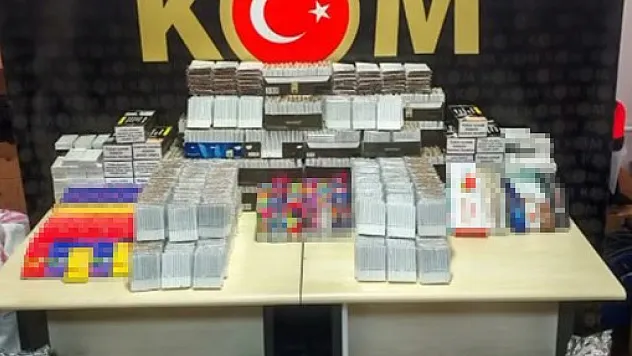 Kaçak Tütün Ve Sigara Operasyonunda 1 Şüpheli Yakalandı