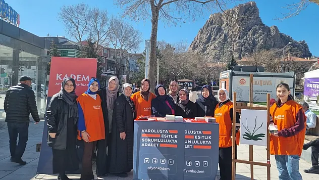 Kadem'in 8 Mart Standına Yoğun İlgi