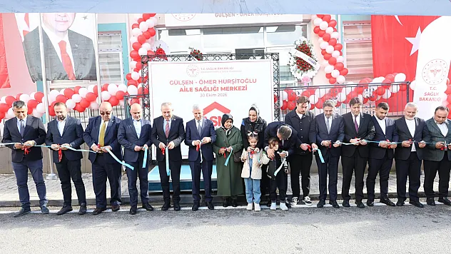 Kahramanmaraş'ta Yeni Aile Sağlığı Merkezi Açıldı