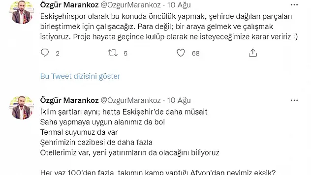 Kamp Merkezi Afyon çevre illerde kıskanılıyor
