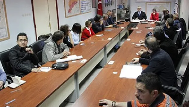 Kamu görevlileri, afete karşı bilinçleniyor