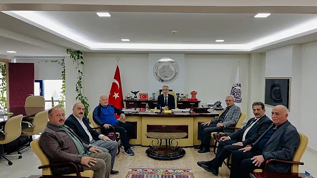 Karadeniz ESOB Başkanlarından, Afyon Yönetimine Ziyaret