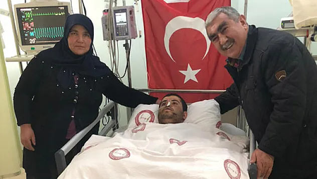 Karakol'dan kahramanlarımıza geçmiş olsun ziyareti