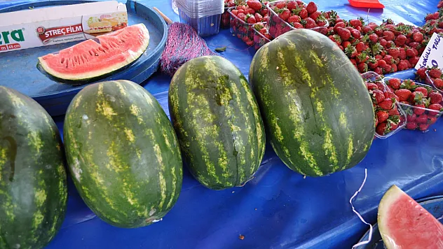 Karpuz Pazar Tezgahlarında Yerini Almaya Başladı