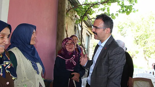 Kaymakam Ateş, Ovacık köyünde 'Halk Toplantısı' yaptı