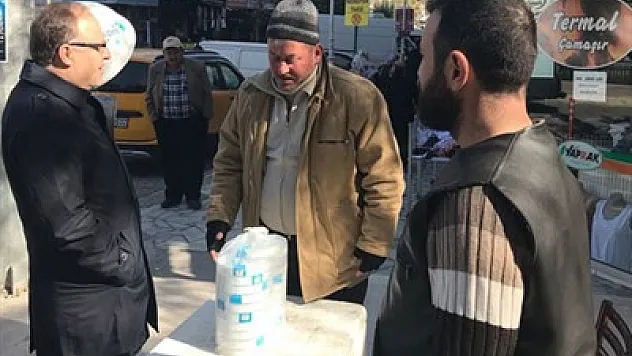 Kaymakçıları da ziyaret etti