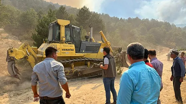 Kırka'daki Yangın Kontrol Altına Alındı