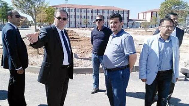 Kırkgöz Yerleşkesi'nde altyapı çalışmaları sürüyor