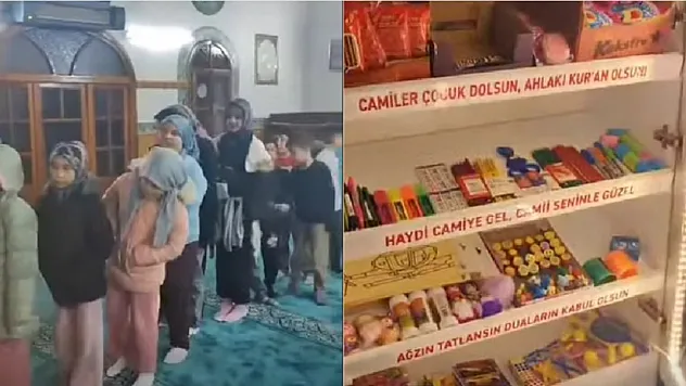 Kırklar Camii'nde Çocuk Market Etkinliği İlgi Gördü