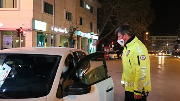 Kısıtlama öncesi polis uyardı