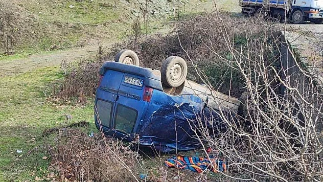 Kontrolden Çıkan Araç Köprüden Aşağı Uçtu