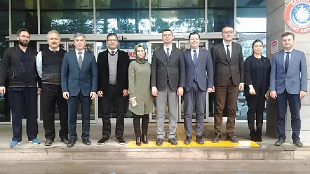 Korkmaz, hastane  ziyaretlerine devam ediyor