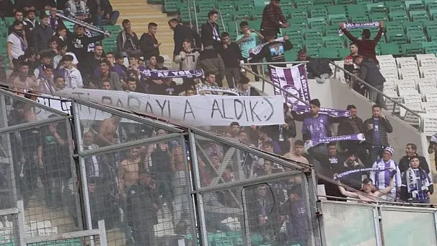Kötü tezahürata 7 bin lira ceza