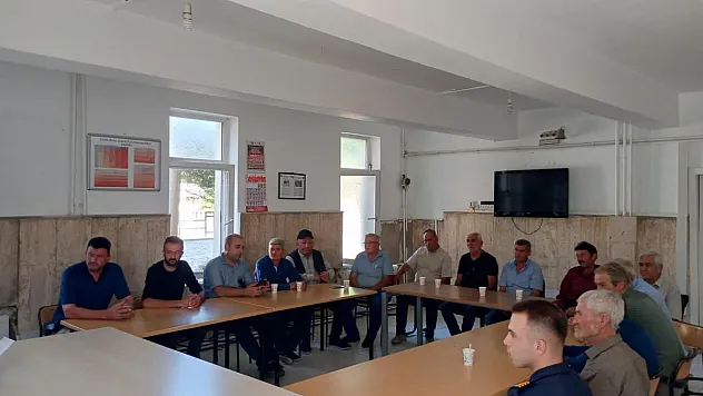 Köy muhtarlarına güvenlik ve asayiş eğitimi verildi