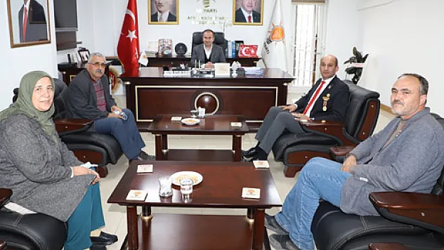 Kumartaşlı'dan  parti yönetimlerine iade-i ziyaret