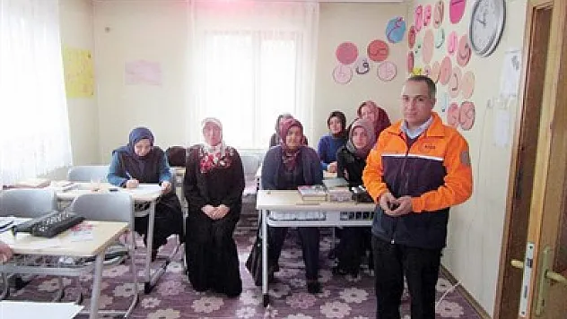 Kur'an Kursları'nda da afet eğitimi veriliyor