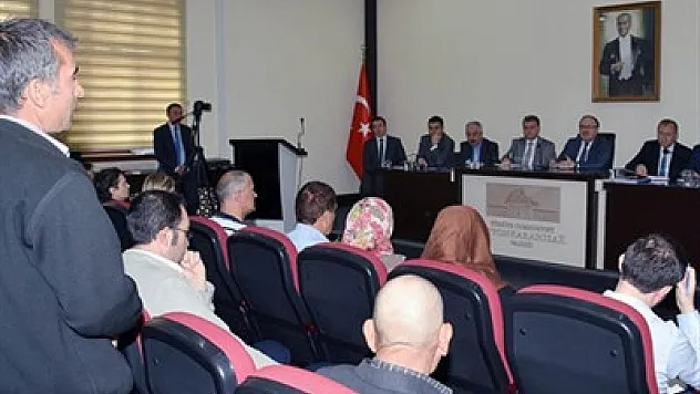 'Kurumlarımızı ilgilendiren sorunları dile getirin'