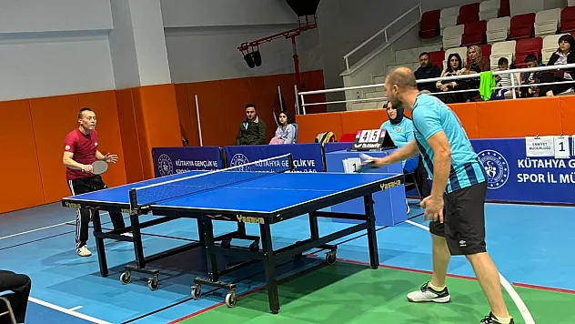 Kütahya'da Masa Tenisi Heyecanı
