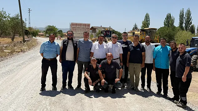 Kütahya İl Özel İdaresi'nden Yol Çalışması