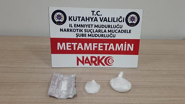 Kütahya'da durdurulan araçta uyuşturucu ele geçirildi