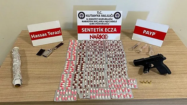 Kütahya'da uyuşturucudan yakalanan 8 şüpheliden 5'i tutuklandı