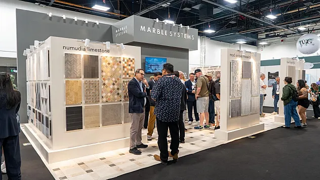 Las Vegas'ta Türk Mermeri Fırtınası: Marble Systems Tureks'in Fuar Başarısı