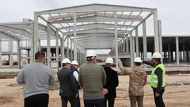 Lastik Fabrikası İnşaatında Sona Gelindi